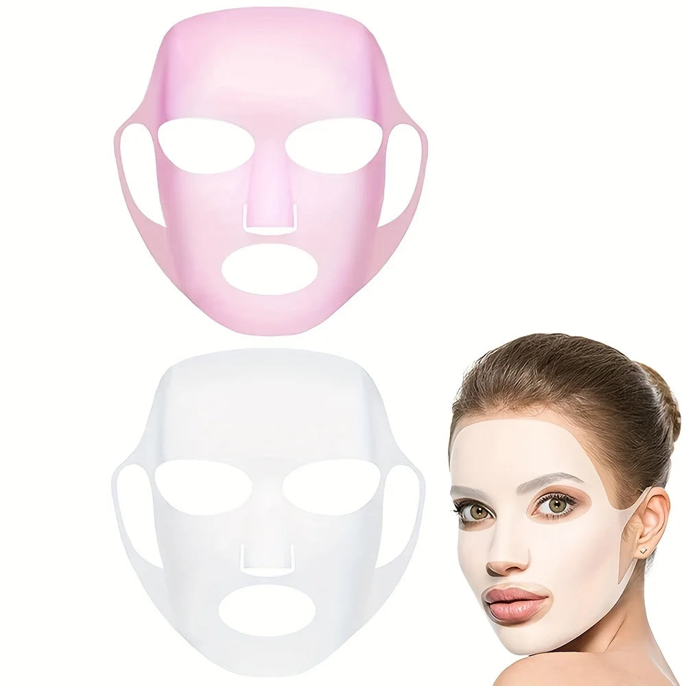 1pc 3D Silicone Mask - Reusable Mask Cover - Facial Moisturizing