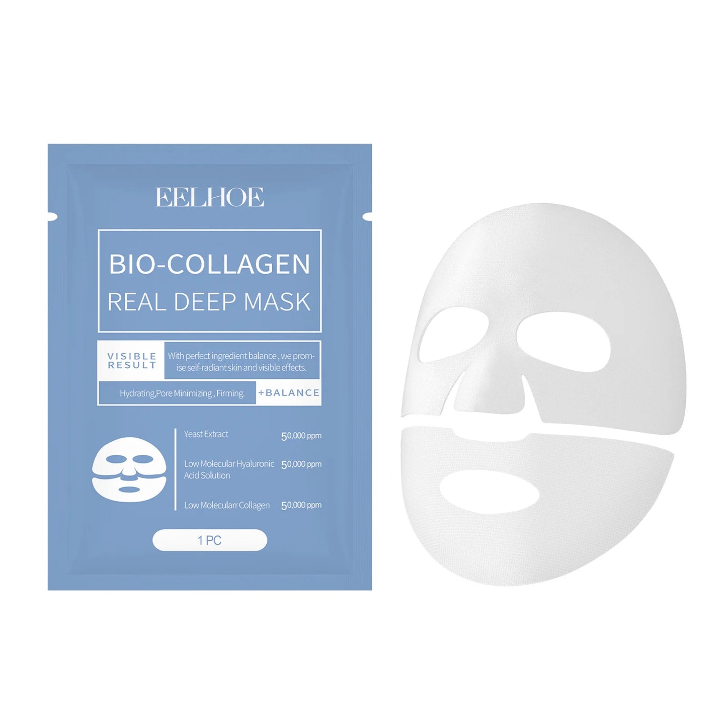 EELHOE Bio Collagen Face Mask Brightening Firming Face Lifting Pore